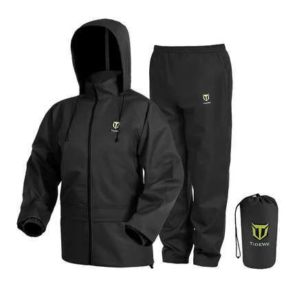 Lightweight Waterproof Rain Suit, Breathable Jacket & Pants Set