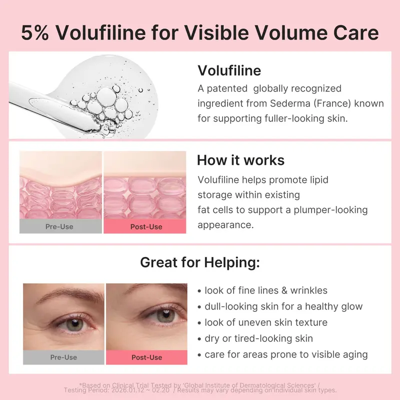PDRN Pink Collagen Multi Balm, Volufiline & NAD, Firming Anti-Aging Care